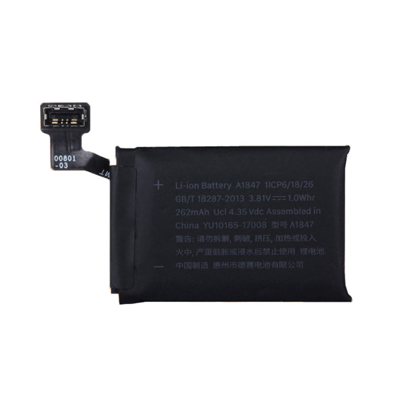 iWatch Serials 3 GPS A1847 38mm Battery (Pulled)