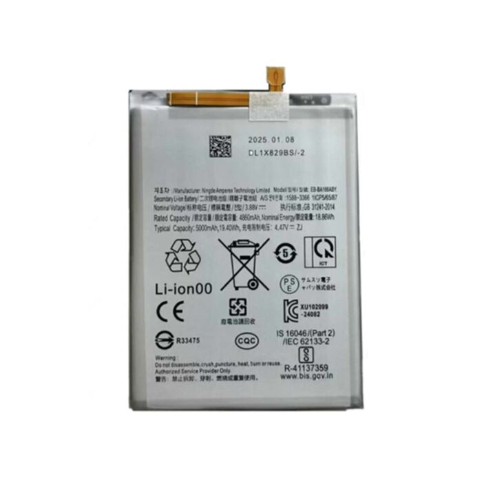 Battery for Samsung A16 4G A165F/A16 5G A166B, A166P/A17 4G A175F/A17 5G A176/A26 5G A266 EB-BA166ABY (Best Aftermarket)