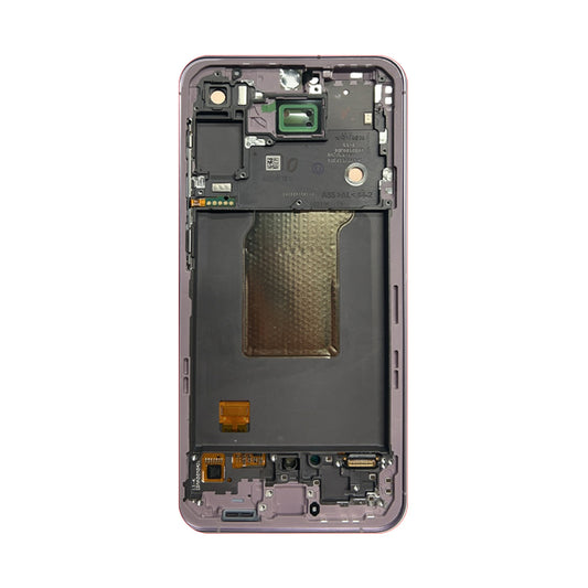 SAMSUNG A55 5G SCREEN WITH FRAME ASSEMBLED BY THIRD PARTY PURPLE