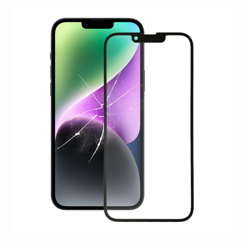 Front Screen Outer Glass + OCA for iPhone 14 (for screen refurbishing)