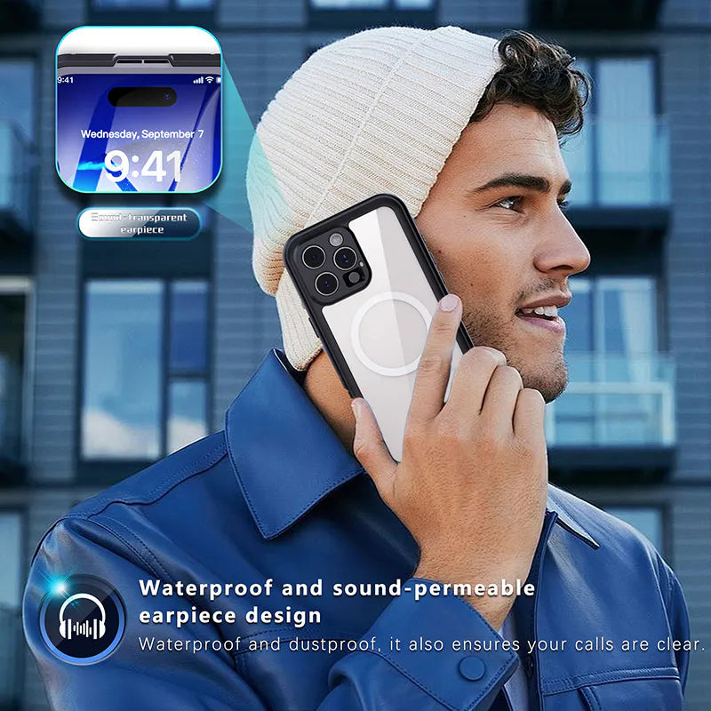 Case for iPhone 16 Plus 6.7 Waterproof MagFit