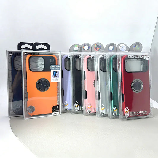 Case for iPhone 17 Air 6.6 Kinglink Mag Ring with Kickstand