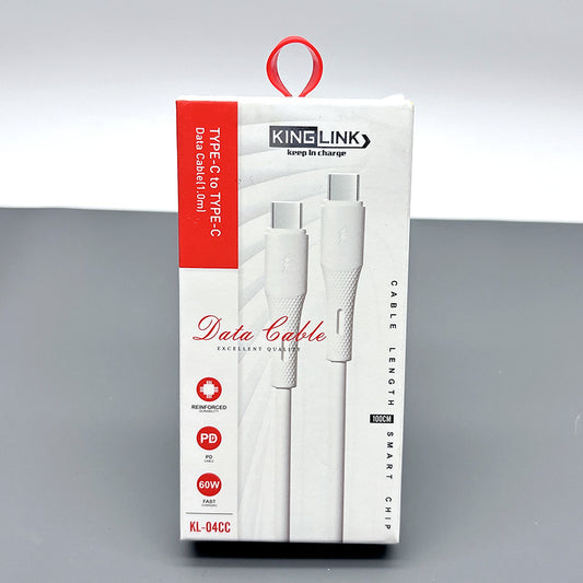 Kinglink 1m 60W Type-C to Type-C Cable KL04CC