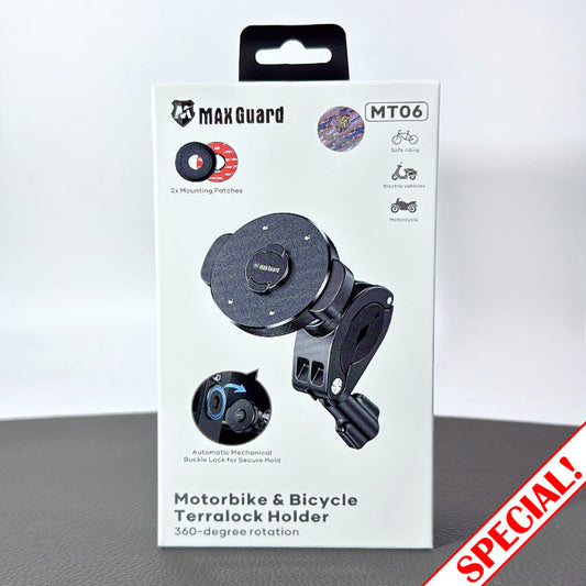 Maxguard Motorbike & Bicycle Terralock Holder MT06