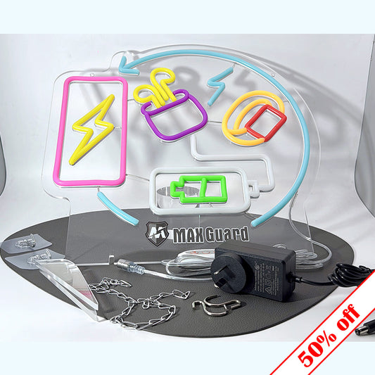 Maxguard Mobile Accessories Neon Sign F02