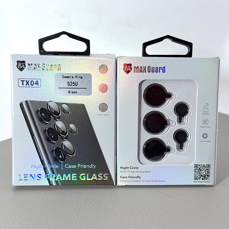 Alloy Lens shield camera ring screen protector for Samsung - Main product image