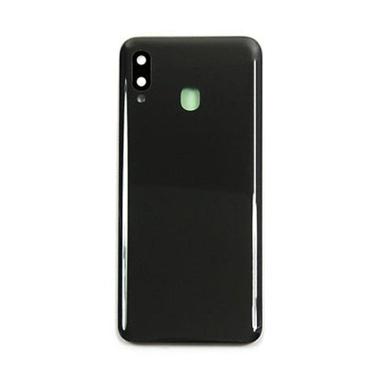 SAMSUNG A20 BACK GLASS COVER BLACK