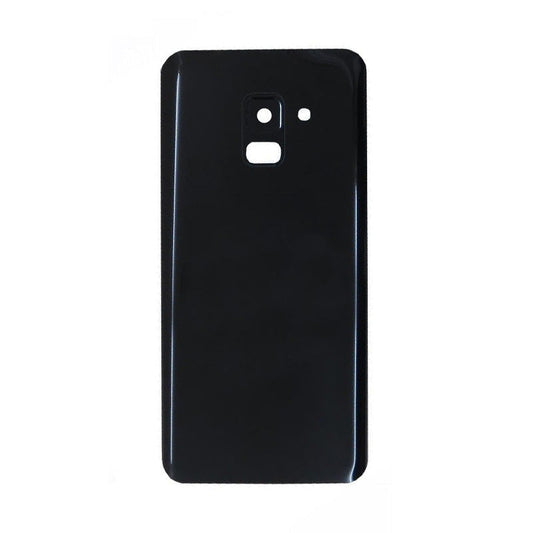 SAMSUNG A8(2018) BACK GLASS BLACK