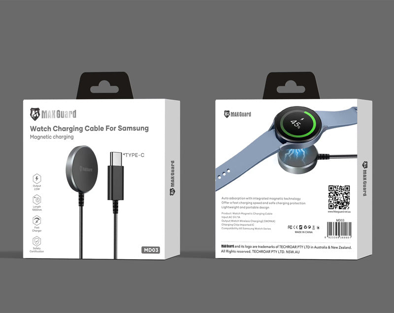 Maxguard charging cable For Samsung Watch MD03s