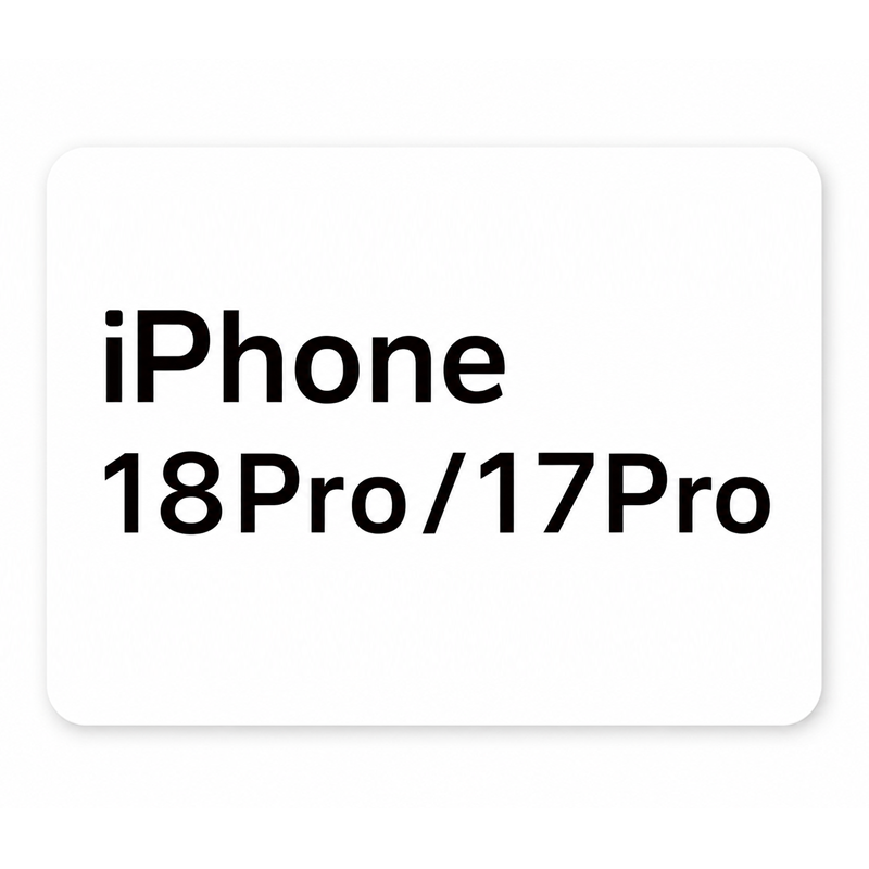 iPhone 18 Pro / 17 Pro Identification Label (3PCS)