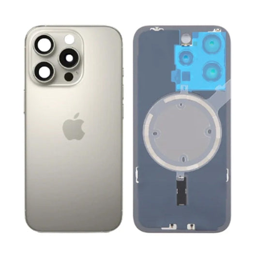 Back Panel with Magnet Grey No Logo for iPhone 16Pro (Aftermarket Premium)