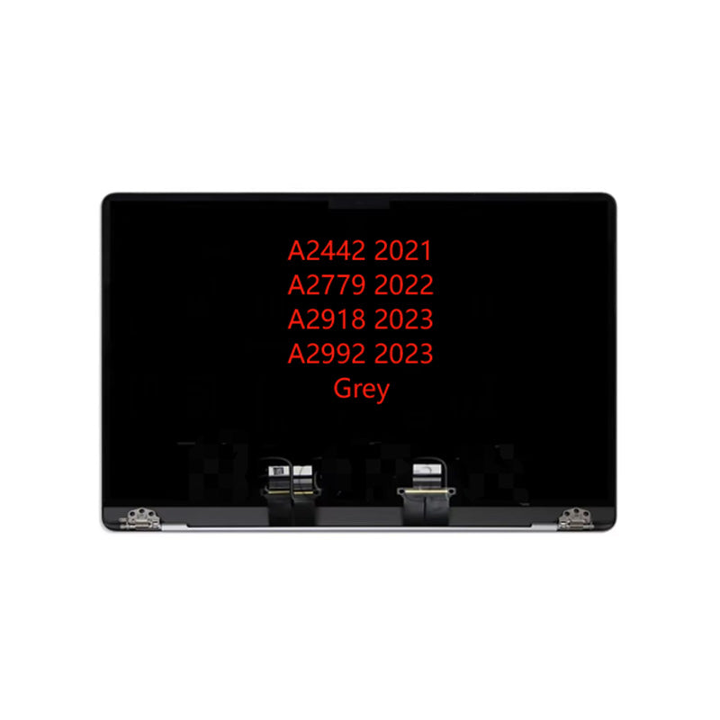 LCD Screen Grey for Macbook PRO 14 A2442 (2021)/A2779 (2022)/A2918 (2023)/A2992 (2023) (Brand New no Logo, system must be updated to 15.2)
