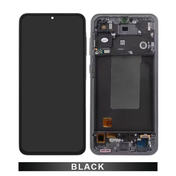 OLED Screen for Samsung A56 5G Black (Aftermarket)