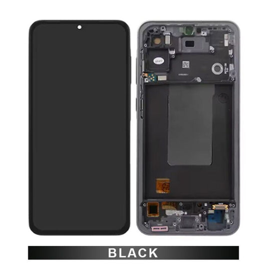 OLED Screen for Samsung A56 5G Black (Aftermarket)