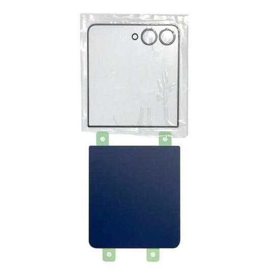 Samsung Z Flip 7 5G F766 Back Top and Bottom Glass Navy (Best Aftermarket)