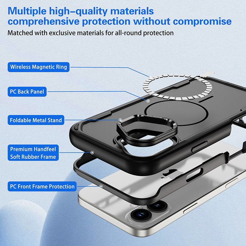 Case for iPhone 17 6.3 Maxguard Rock Shield Magfit