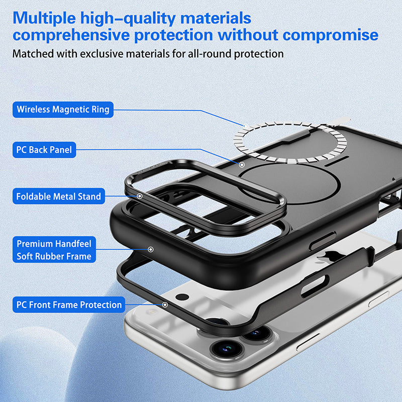Case for iphone 17 Pro max 6.9 Maxguard Rock Shield Magfit