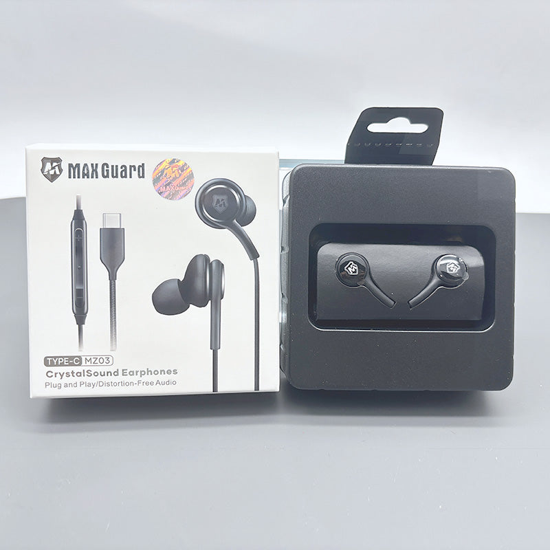 Maxguard Type-C Crystal Sound earphone MZ03