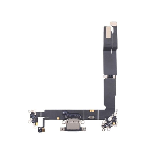 Charging Port Flex White for iPhone 16Plus (Pulled)