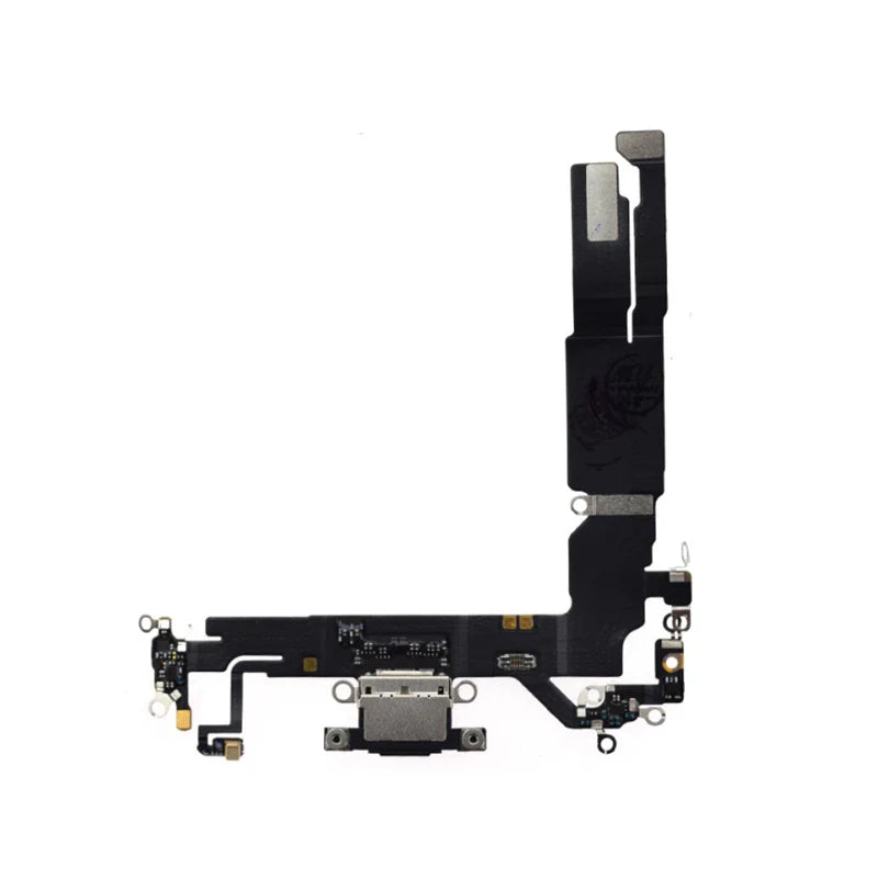 Charging Port Flex Black for iPhone 16 (Pulled)