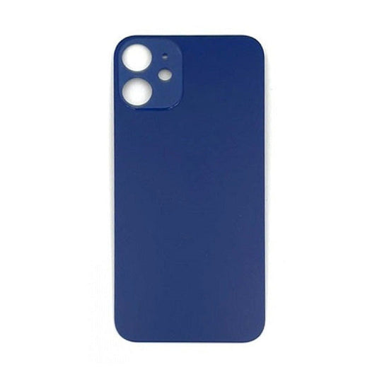 Back Glass Navy No Logo for iPhone 12 (Aftermarket Premium) - Wholesale phone repair part from Skyline Mobile NZ