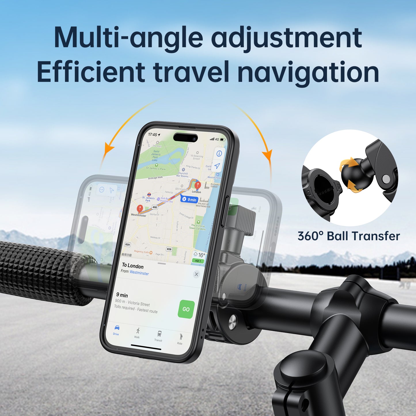 Maxguard Motorbike & Bicycle Terralock Holder MT06