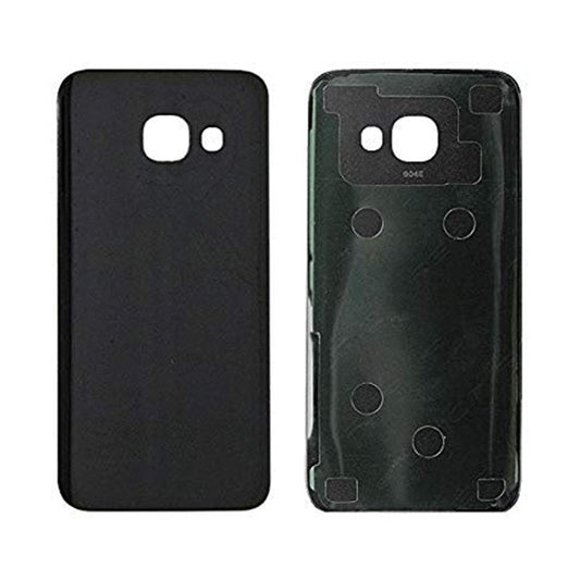 SAMSUNG A5(2017) BACK GLASS COVER BLACK