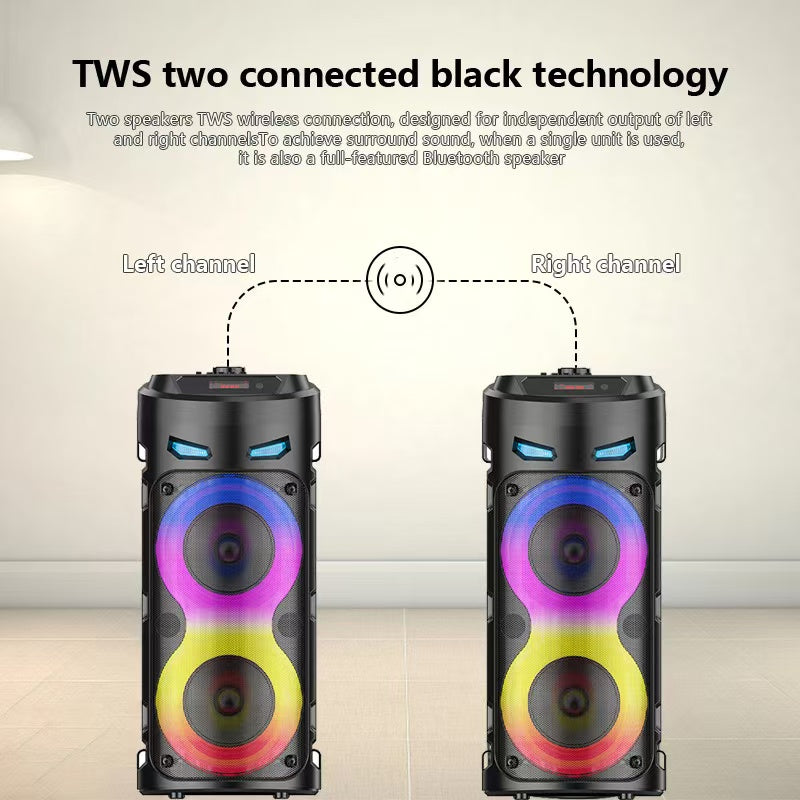 Wired Microphone wireless bluetooth speaker ZQS4239S