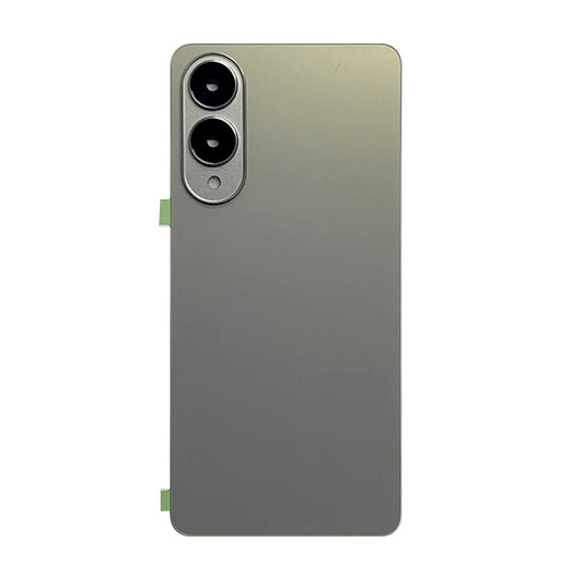 Samsung S25Edge Back Glass Silver (Aftermarket Premium)