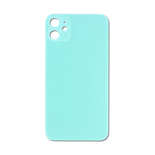 Back Glass Green No Logo for iPhone 11 (Aftermarket Premium) - Wholesale phone repair part from Skyline Mobile NZ