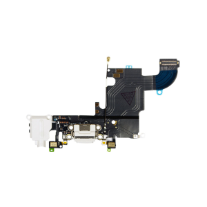 Charging Port Flex White for iPhone 6S (Pulled)