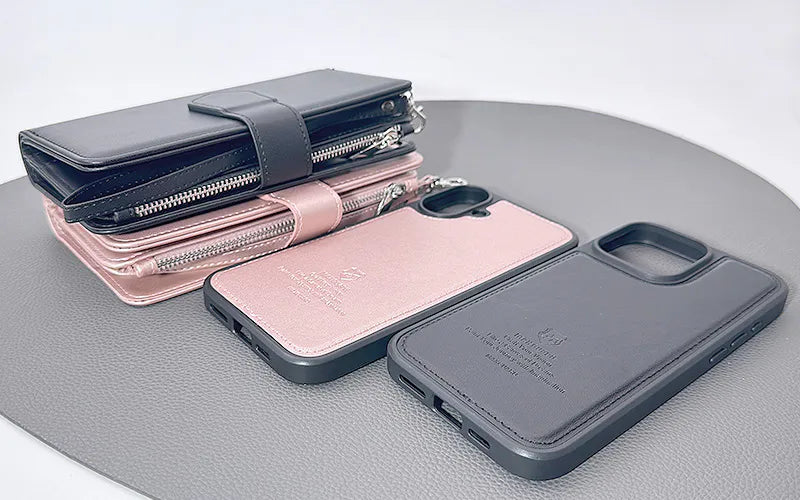 Case for Iphone 12/12 Pro 6.1 Maxguard Detachable Magnetic Zipper Wallet