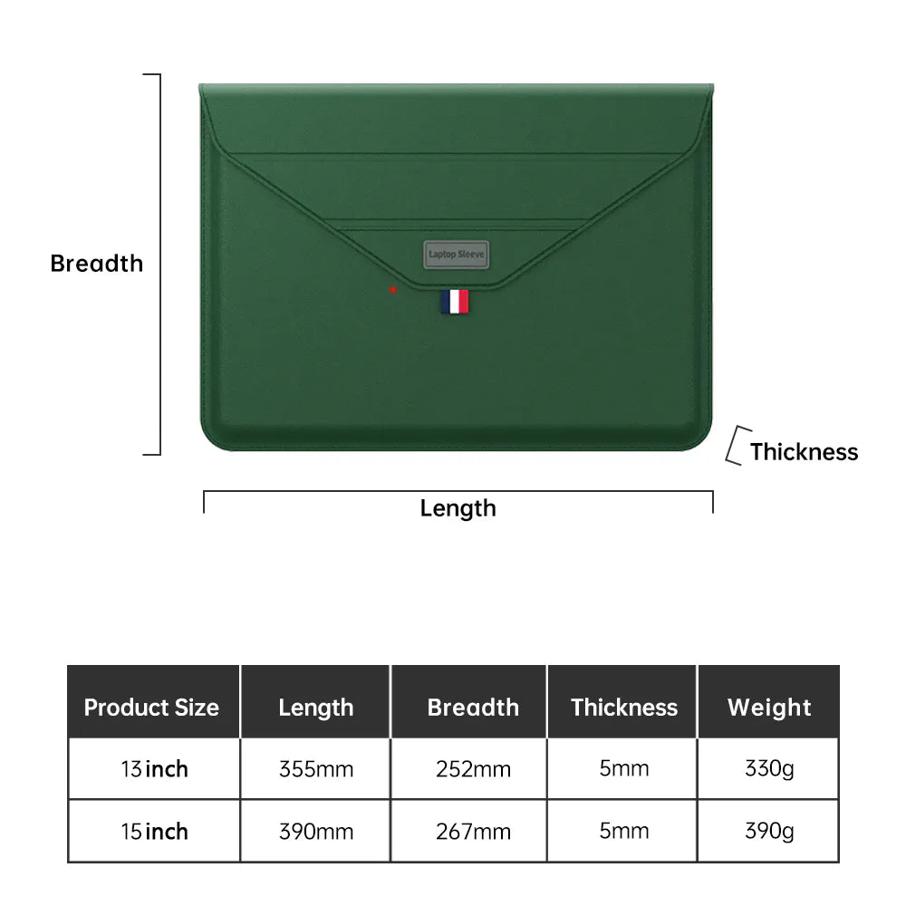 Envelope Stand Laptop Sleeve -no mouse pad
