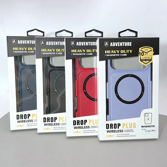 Case for iPhone 17 Pro 6.3 Adventure Heavy Duty MagFit (white box) (New Arrival)