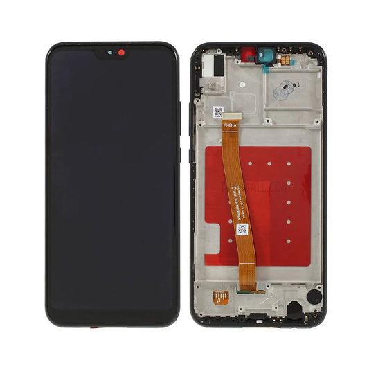 HUAWEI P20LITE/NOVA3E SCREEN WITH FRAME BLACK (BRAND NEW)