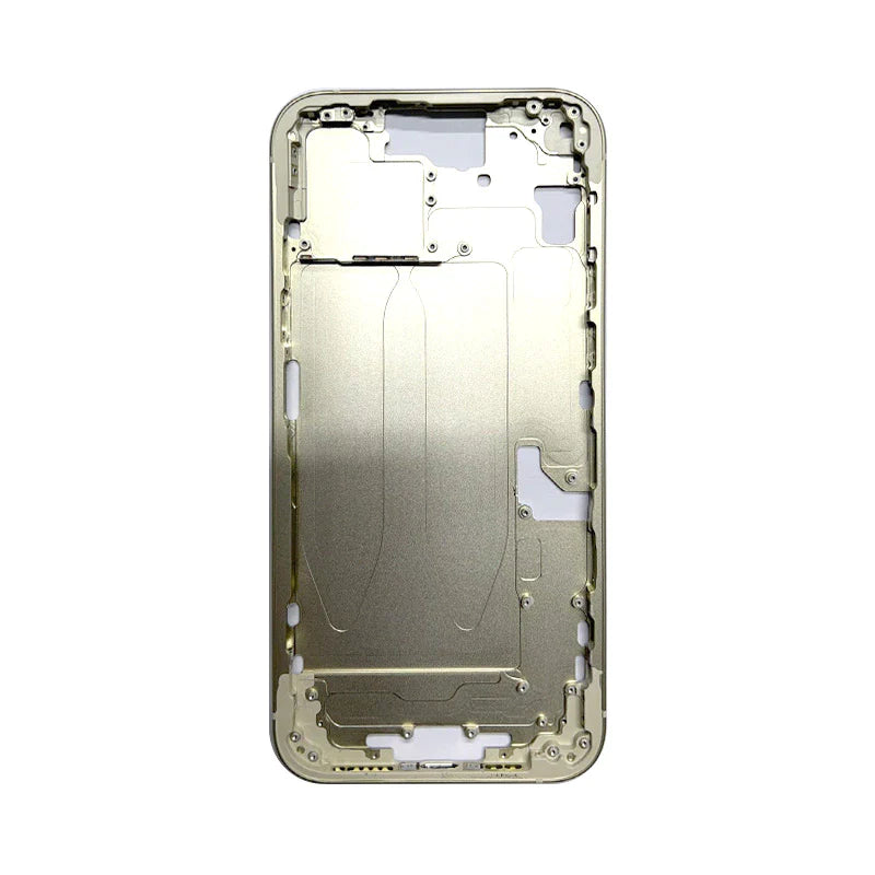 Middle Frame Yellow For iPhone 15