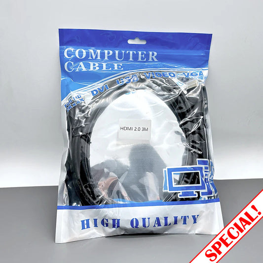3m HDMI 2.0 High Quality Dvi USB Video Computer Cable - Main product image