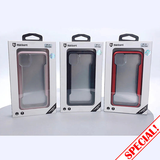 Case for iPhone 12/12 Pro 6.1 MaxGuard Shield Iron