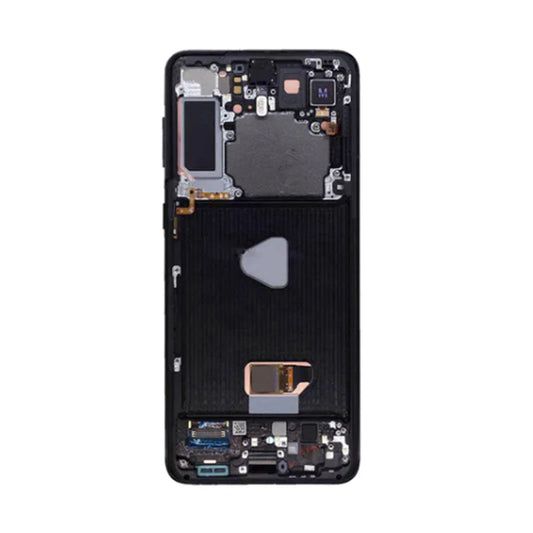 Samsung S21Plus Service Pack OLED Assembled by Third Party Frame Black