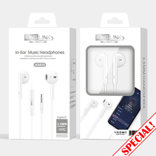 Kinglink 3.5mm Aux earphone KA015