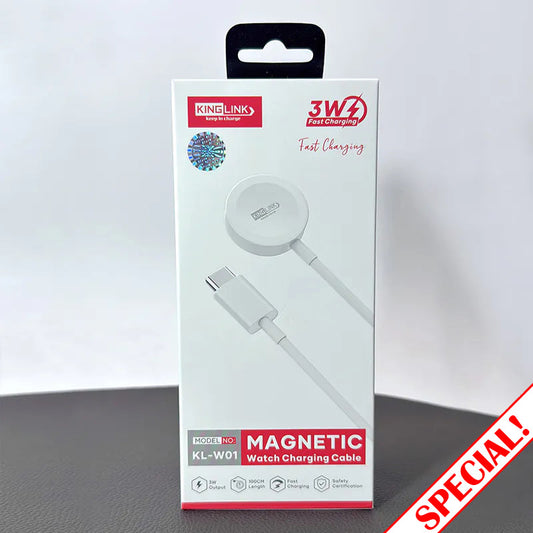 Kinglink 30W Magnetic Charging Cable For Apple Watch KLW01