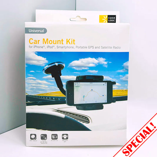 Universal Car Mount Kit Holder (for iPhone /iPod /Phones /GPS)