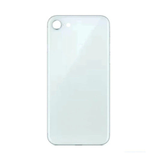 Back Glass White No Logo for iPhone 8G (Aftermarket Premium)