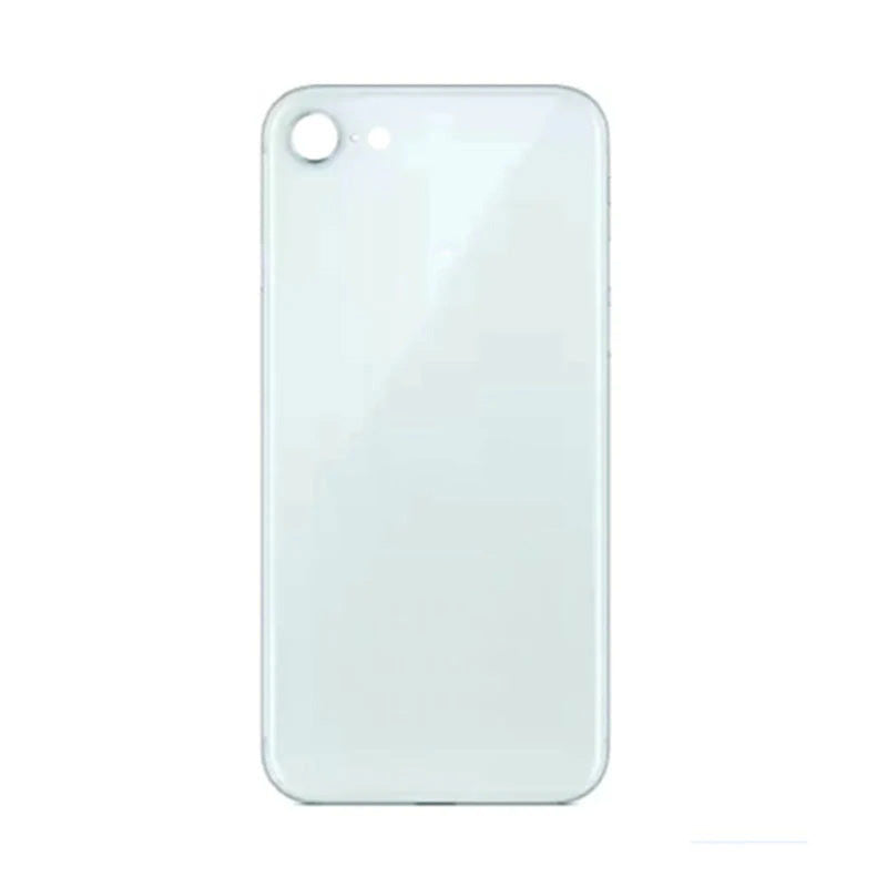 Back Glass White No Logo for iPhone 8G (Aftermarket Premium)