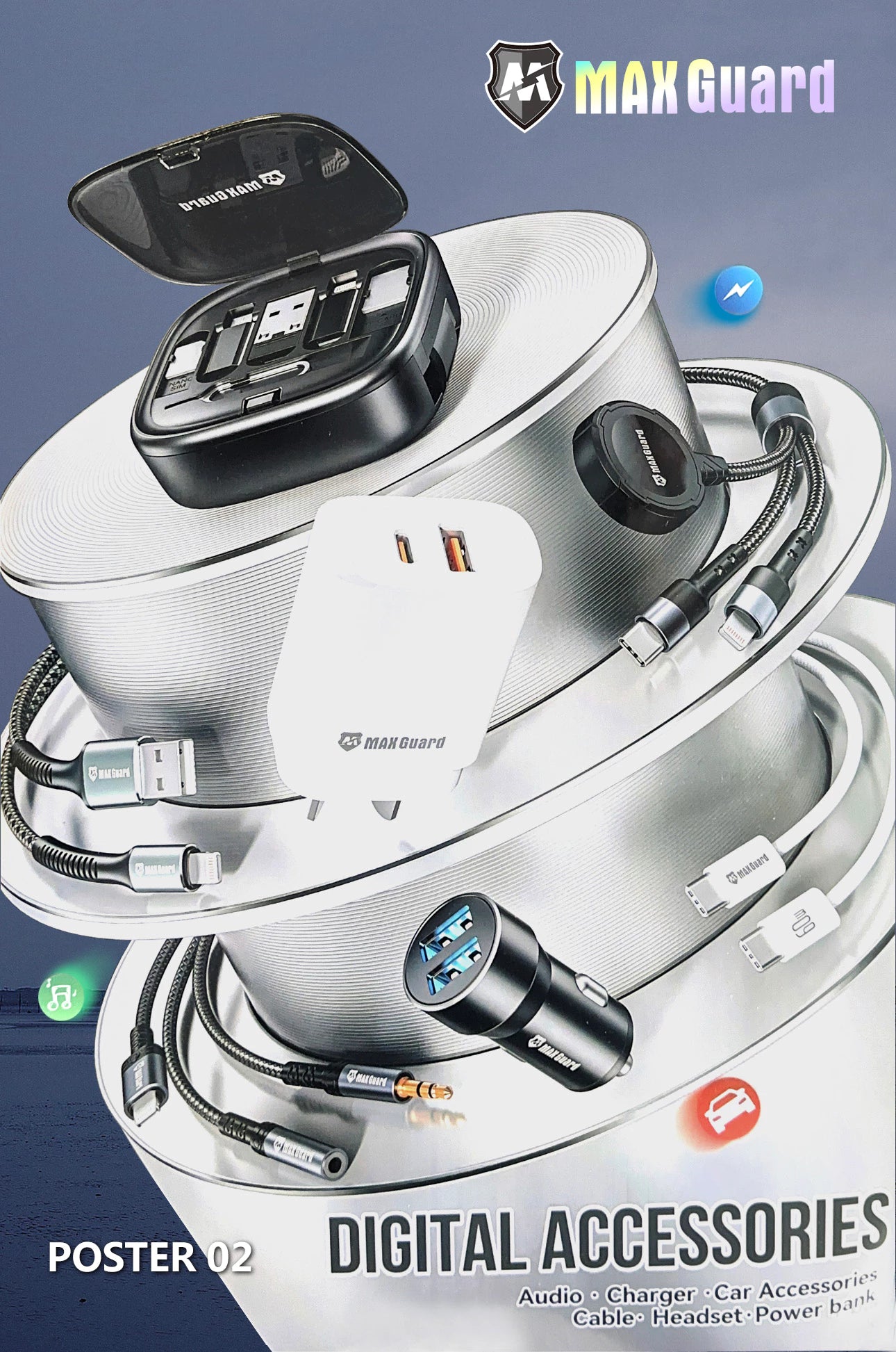 Maxguard Digital Accessories Poster