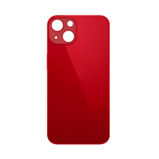 Back Glass Red No Logo For iPhone 13 (Aftermarket Premium) - Wholesale phone repair part from Skyline Mobile NZ
