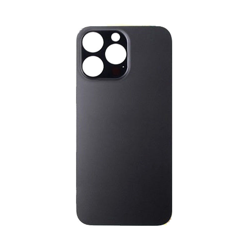 Back Glass Black No Logo For iPhone 14Pro Max (Aftermarket Premium) - Wholesale phone repair part from Skyline Mobile NZ