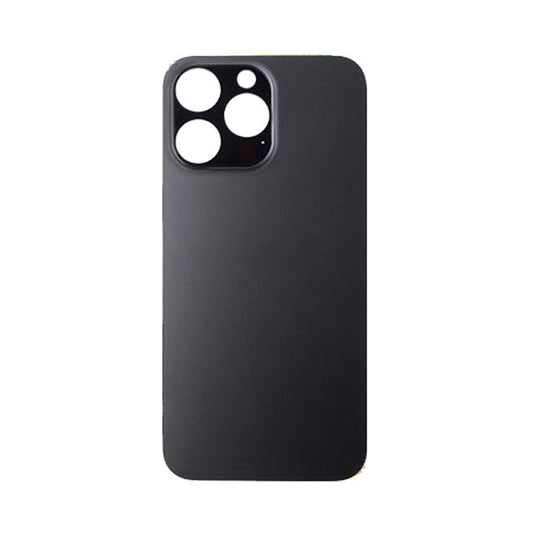 Back Glass Black No Logo For iPhone 14Pro Max (Aftermarket Premium) - Wholesale phone repair part from Skyline Mobile NZ