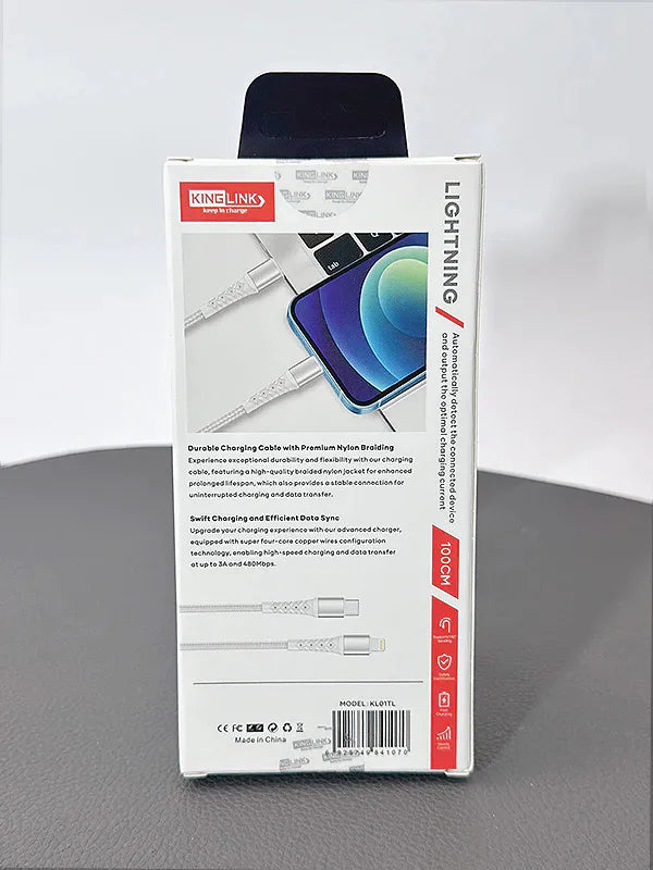 Kinglink 1m 20W Type-C to Lightning Cable KL01TL
