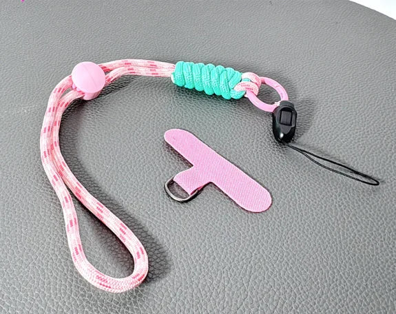 Kinglink woven short phone wrist Lanyard strap